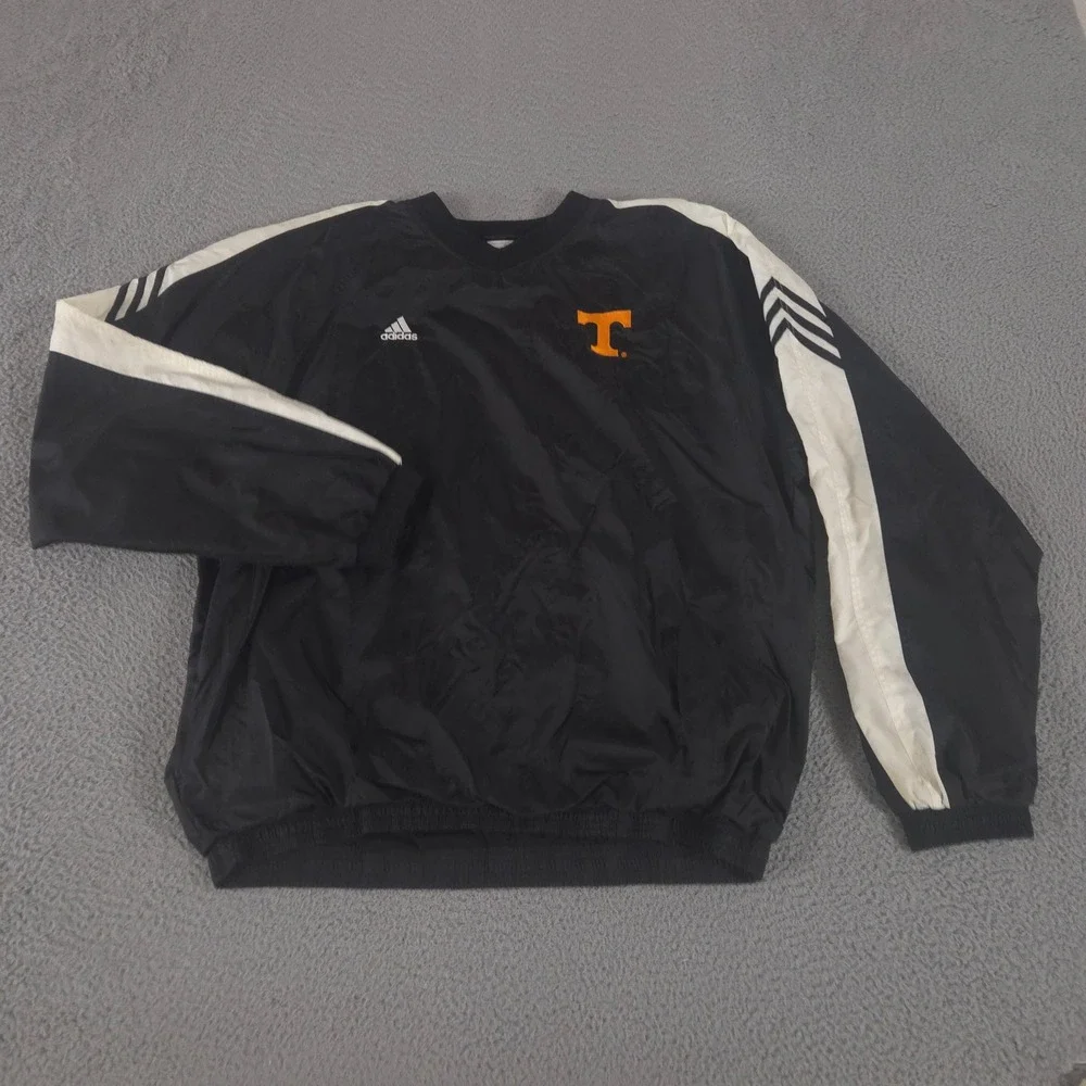 VTG Adidas Jacket‎ Mens XXL Tennessee Volunteers NCAA Pullover Windbreaker 90s